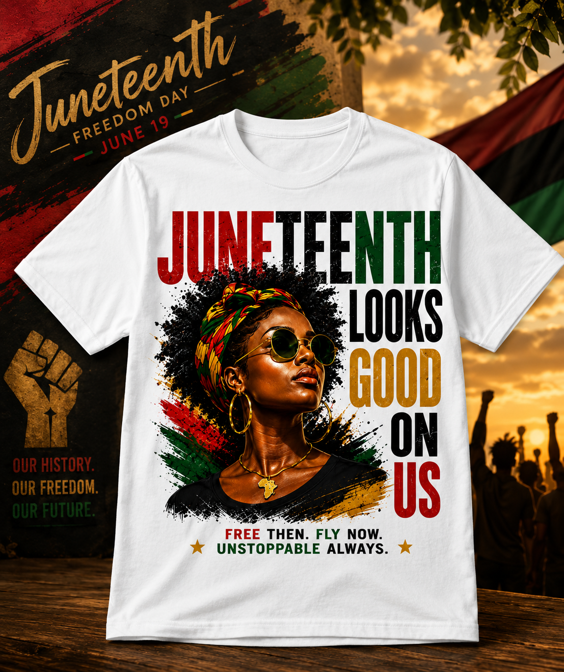 Juneteenth Looks Good On Us