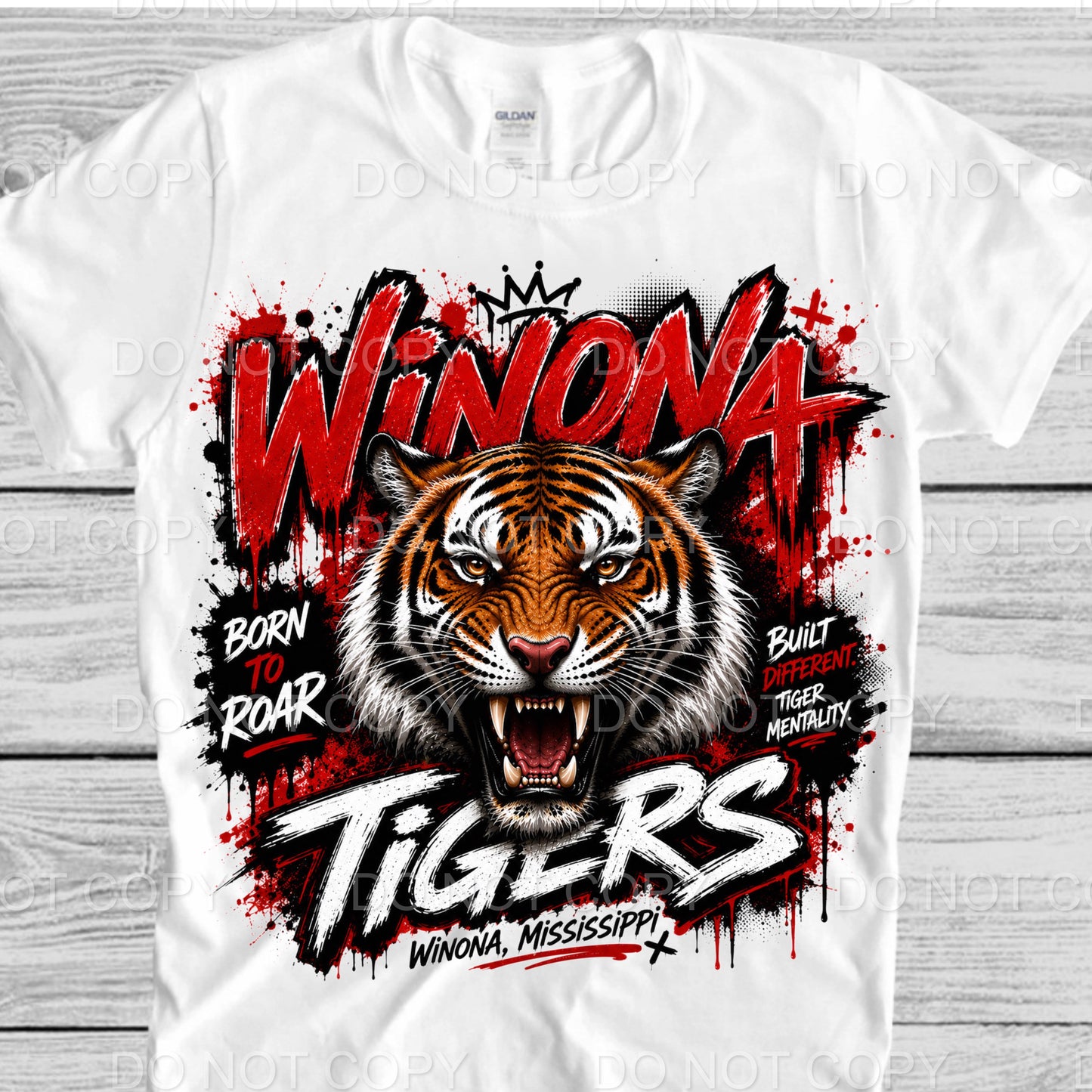 Winona Tigers (Built Different)
