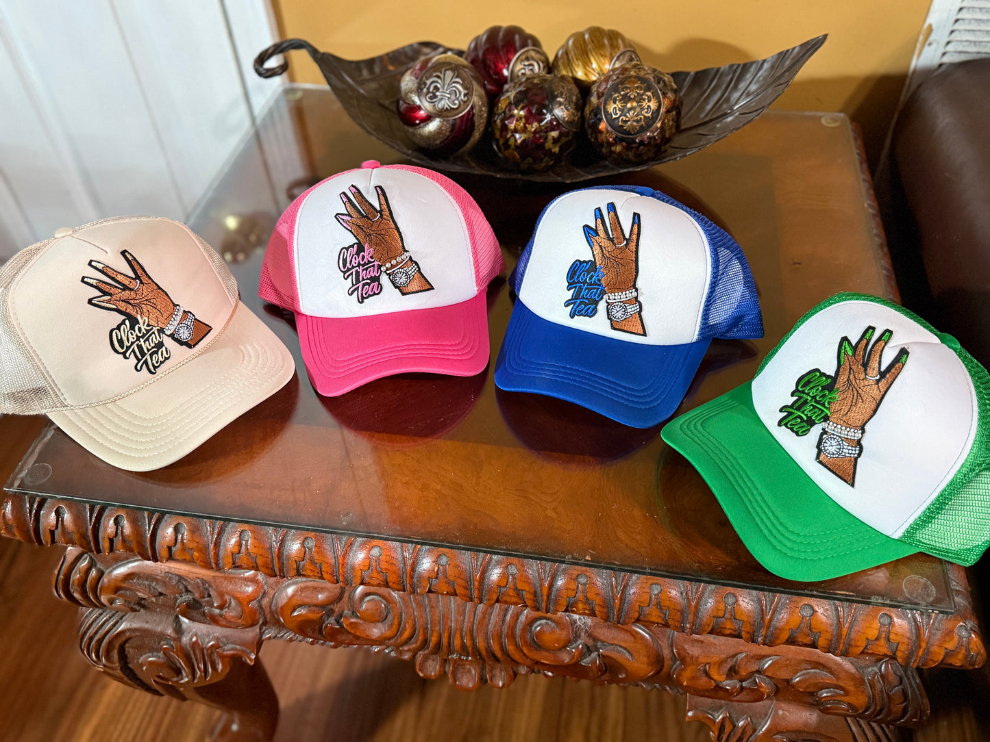 Clock That Tea (Hat)