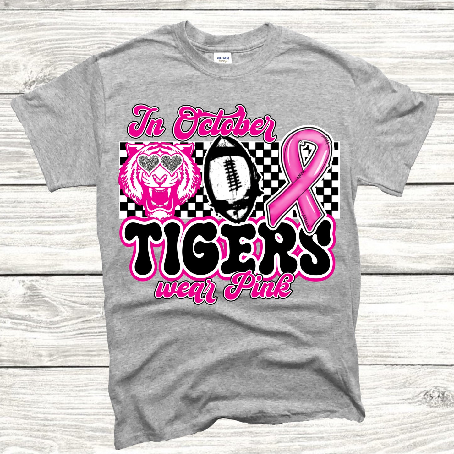 In October Tigers Wear Pink
