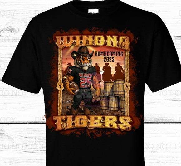 Winona Tigers Homecoming 2025