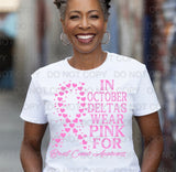 In October Deltas wear Pink