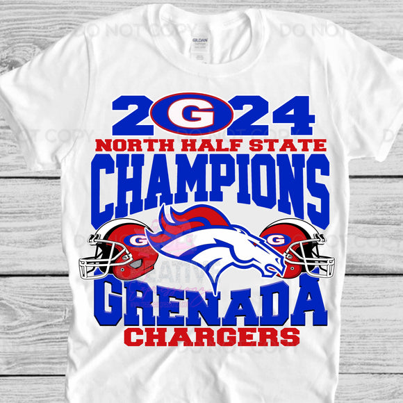 Grenada Chargers North Half State