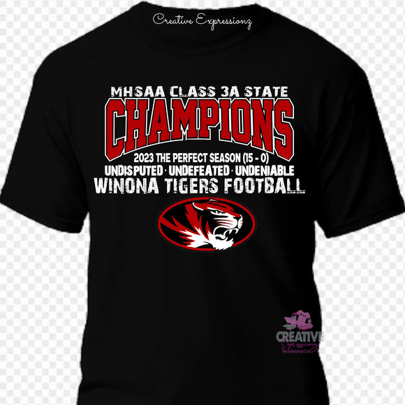 Winona Tigers State Champions