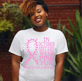 In October Sistars Wear Pink