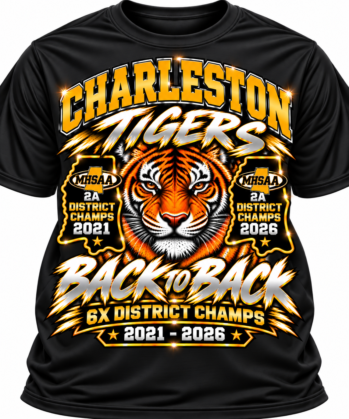 Charleston Tigers District Champs