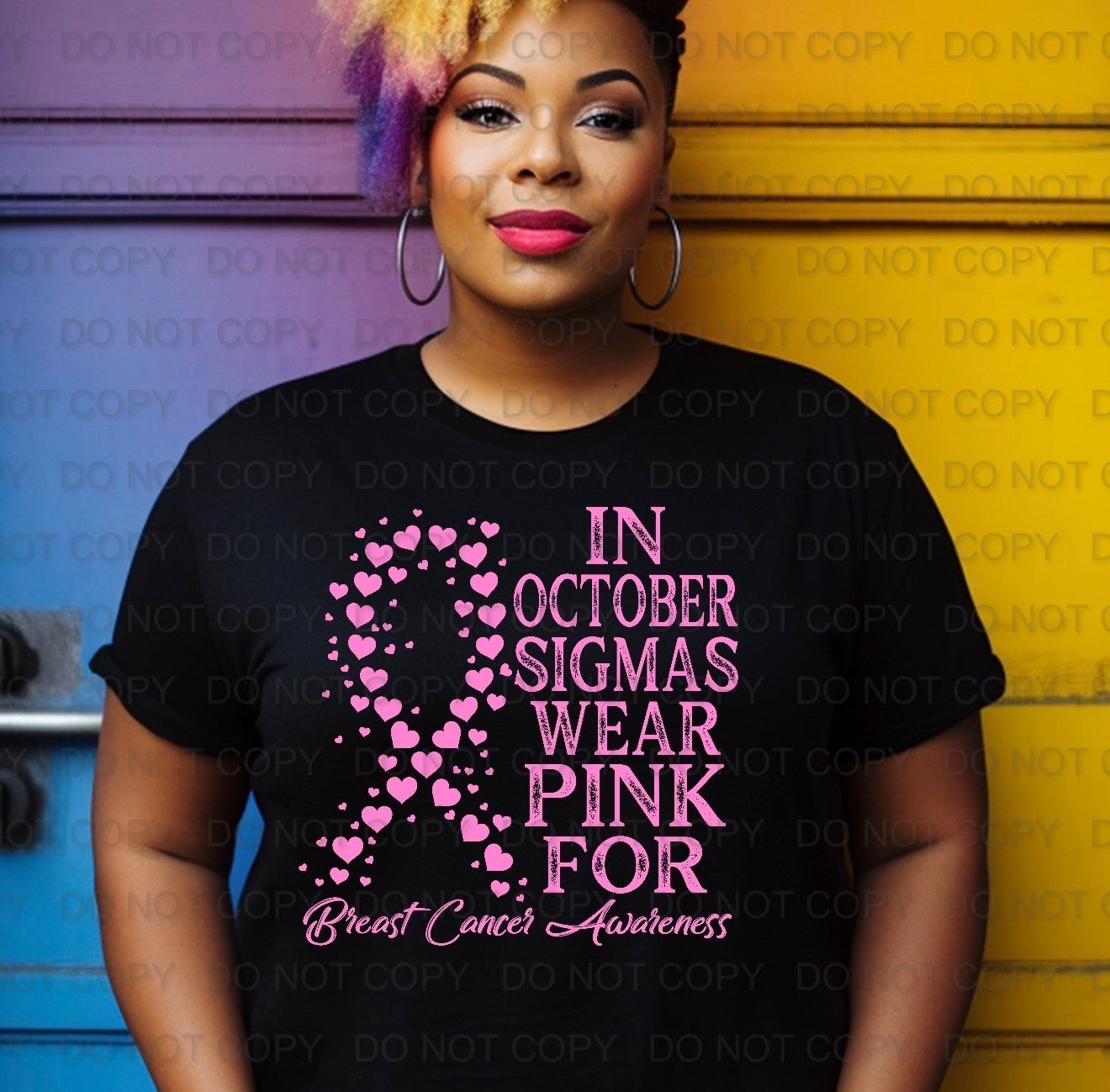In October Sigmas Wear Pink