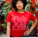 In October Sistars Wear Pink