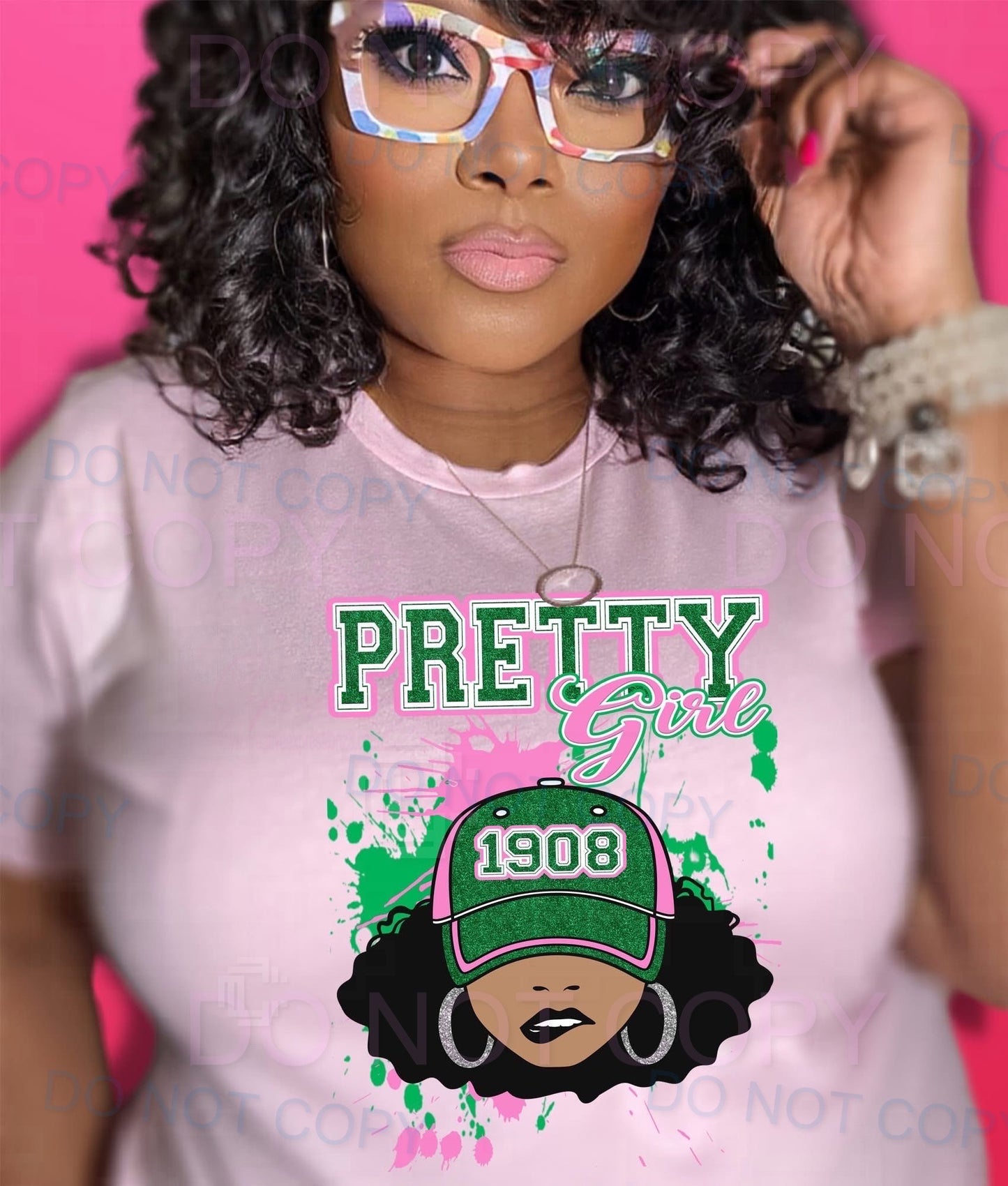 PRETTY GIRL 1908
