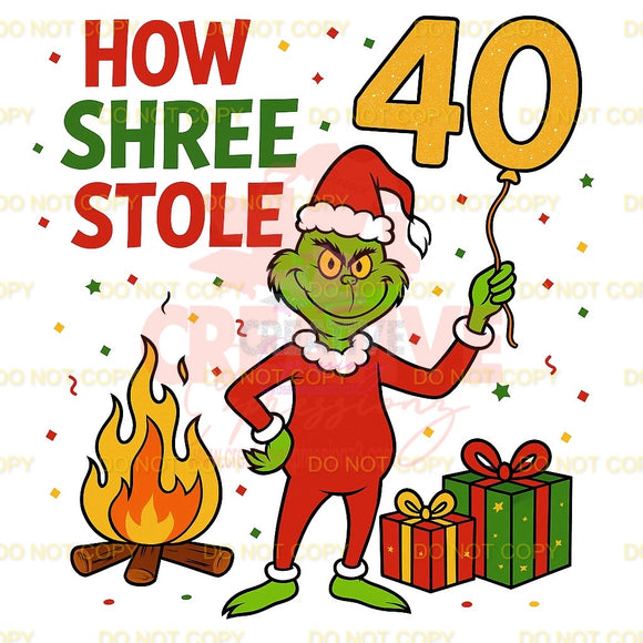 How Sharee Stole 40