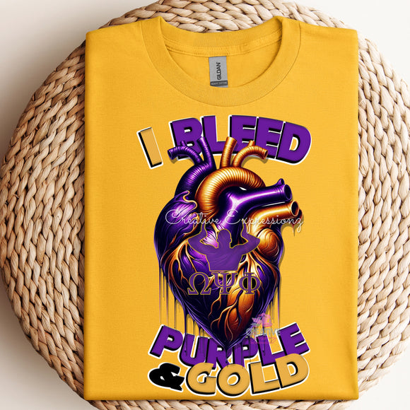 I Bleed (Purple & Gold)