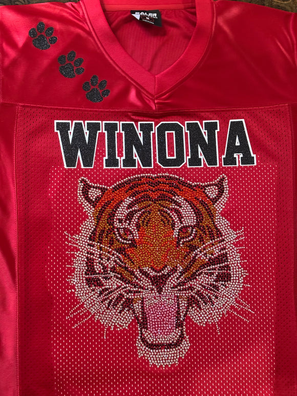 Tigers Rhinestone Jersey