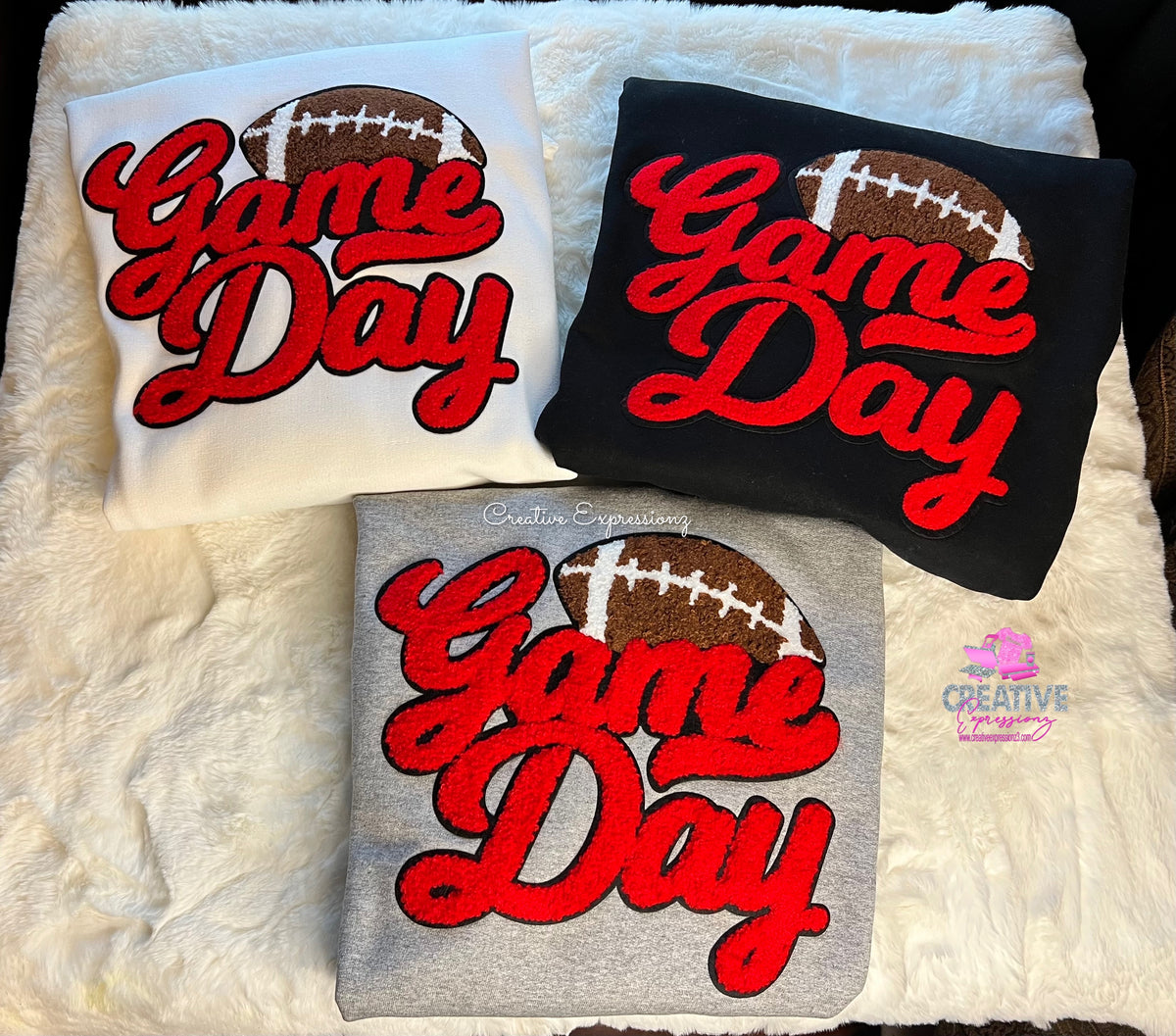 GAME DAY CHENILLE PATCH – Creative Expressions