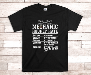 MECHANIC HOURLY RATE