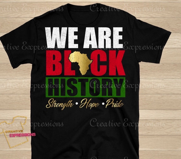WE ARE BLACK HISTORY