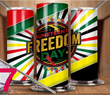 JUNETEENTH TUMBLERS