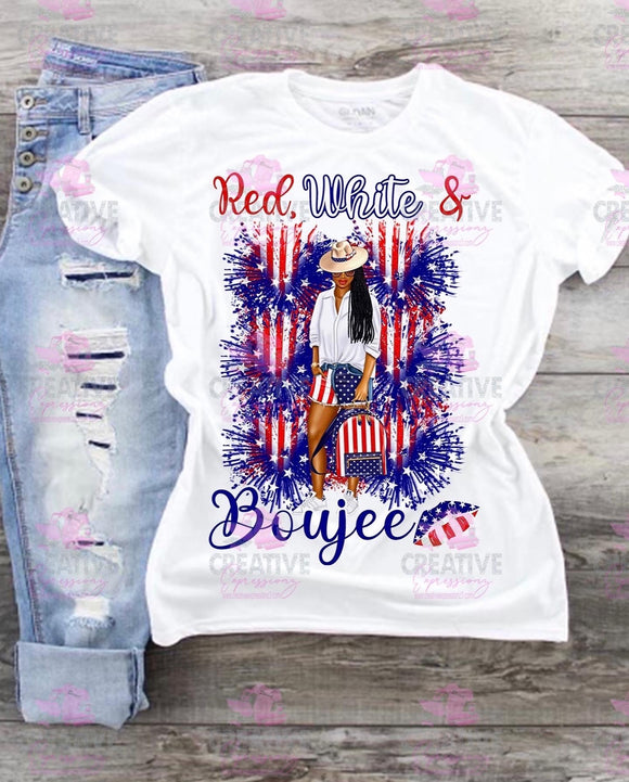 RED, WHITE & BOUJEE