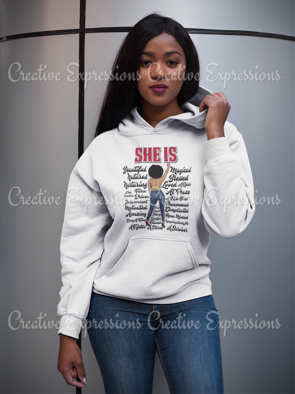 SHE IS
