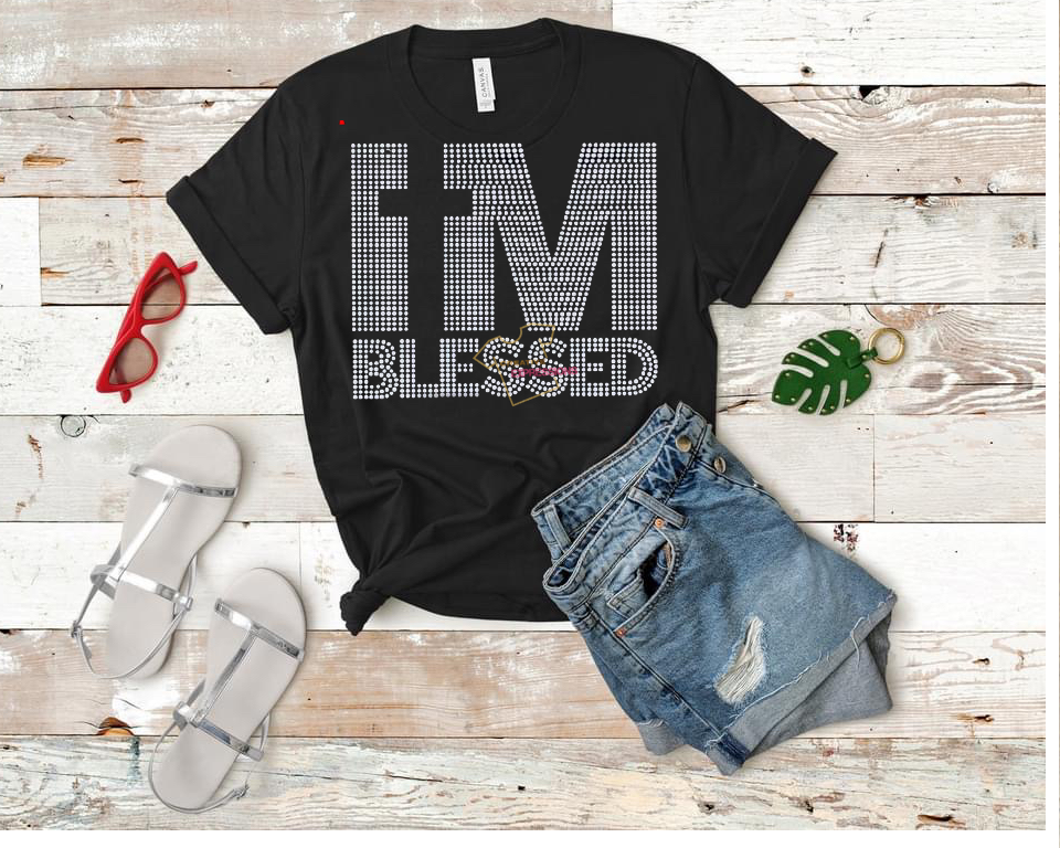 I’M BLESSED (RHINESTONE)
