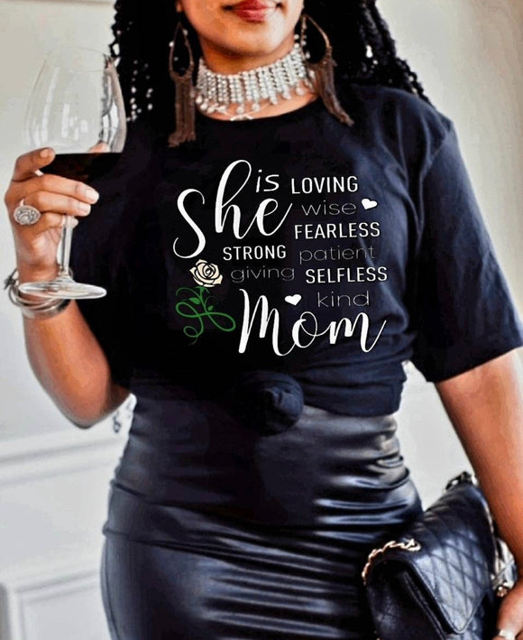 SHE IS LOVING