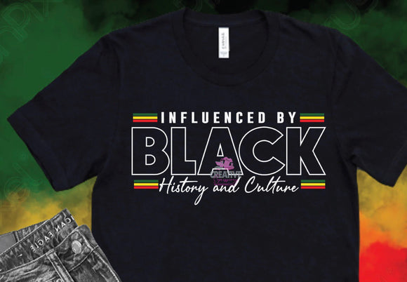 INFLUENCED BY BLACK HISTORY
